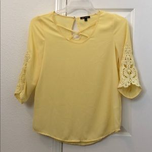 Yellow dress shirt